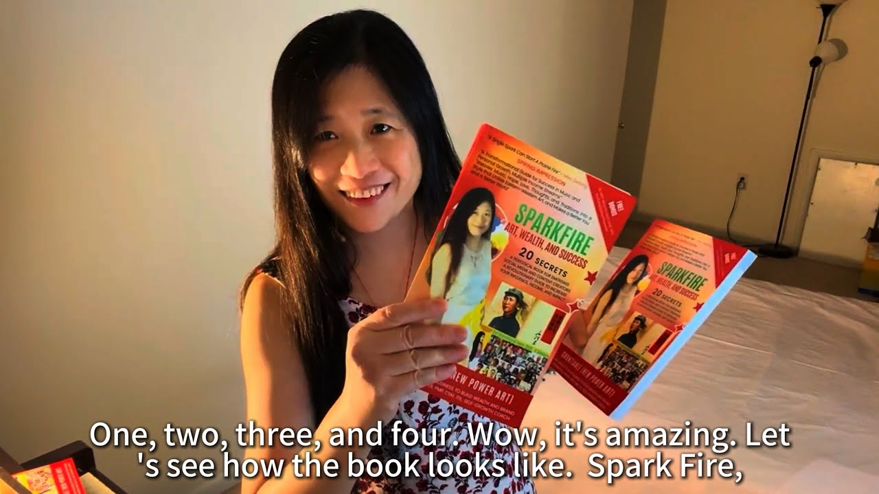 NewPowerArt's tweet card. Sparkfire - Art, Wealth and Success, Open Box, $24.95, A Book for...