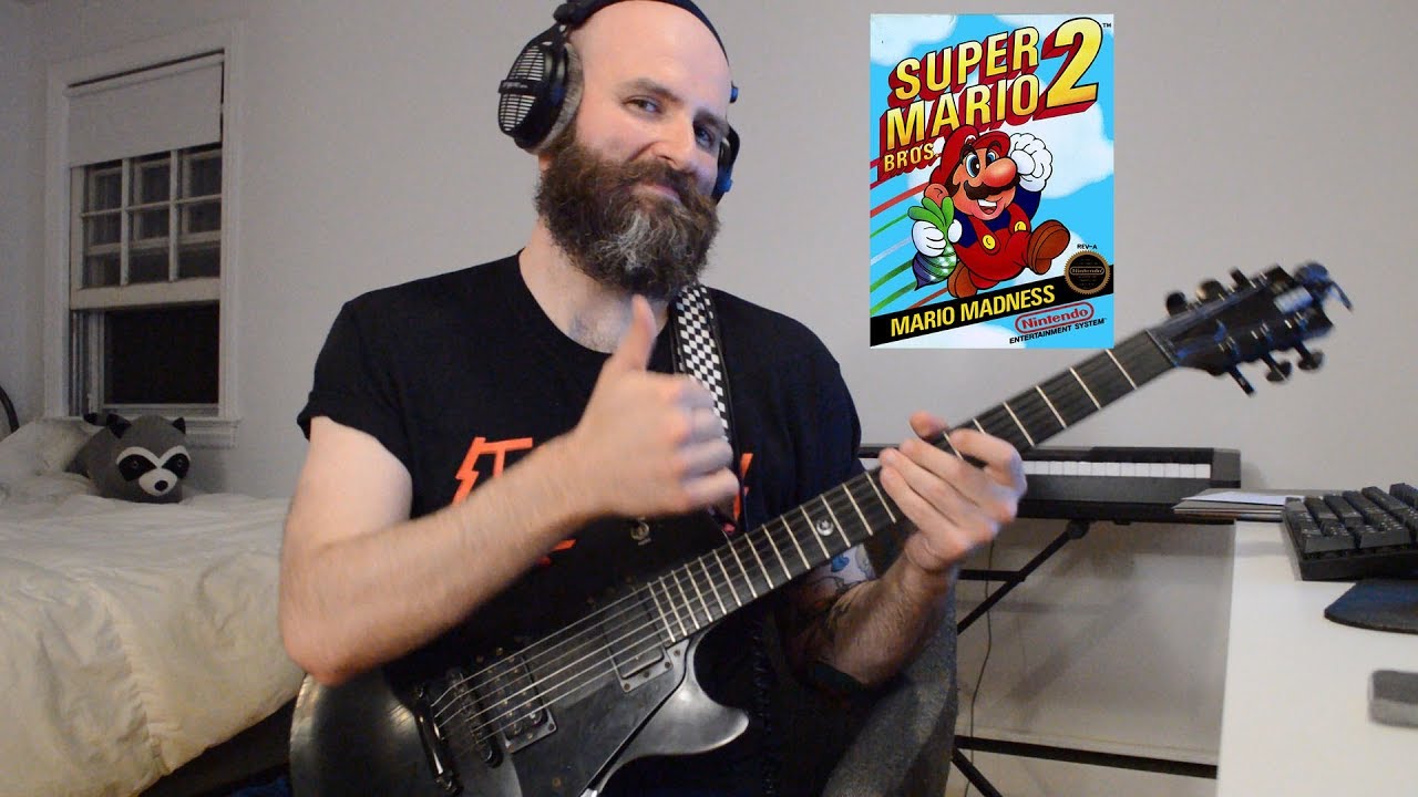 invalidsband's tweet card. Theme from Super Mario Brothers 2 (Koji Kondo) arranged for one...