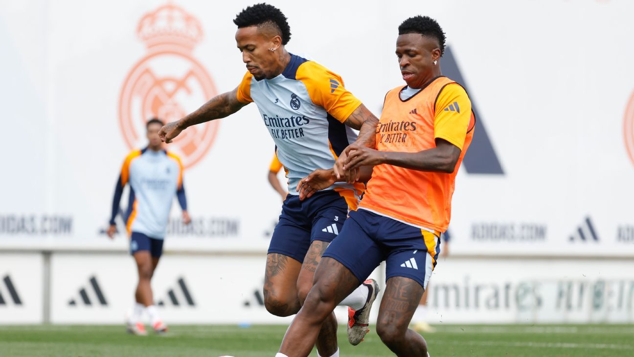 DocMerazESPN's tweet card. Eder Militao se une a la saturada enfermería del Real Madrid, aunque su lesión no es grave y podría jugar ante Celta.