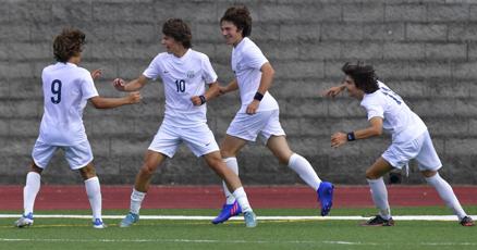 STLhssports's tweet card. The Crusaders face CBC at 4 p.m. Friday at Soccer Park.