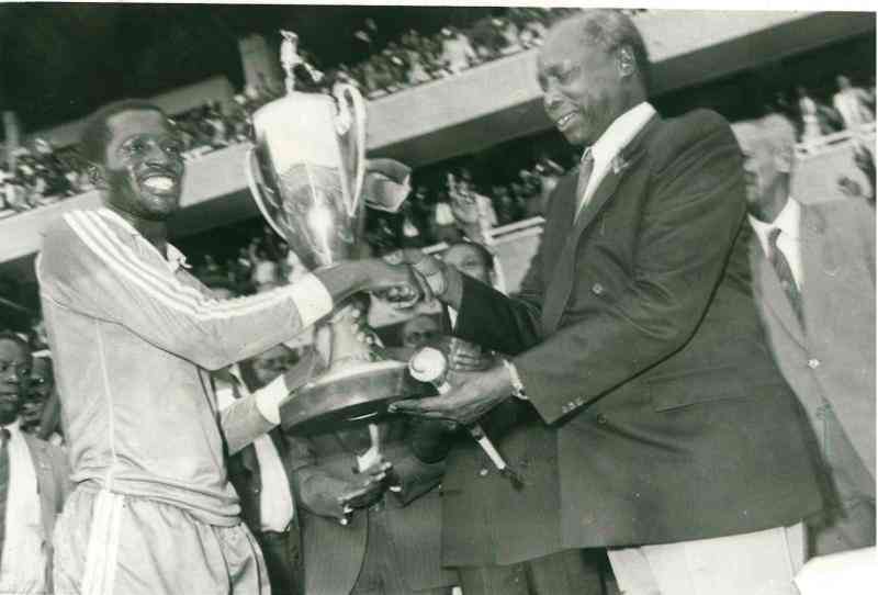 GameYetu's tweet card. Austin 'Makamu' Oduor: The loss of a football legend