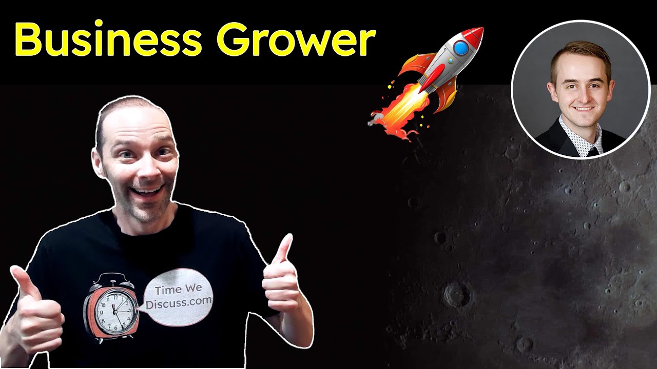 timewediscuss's tweet card. MEET THE FOUNDER Behind Market Growth Success!