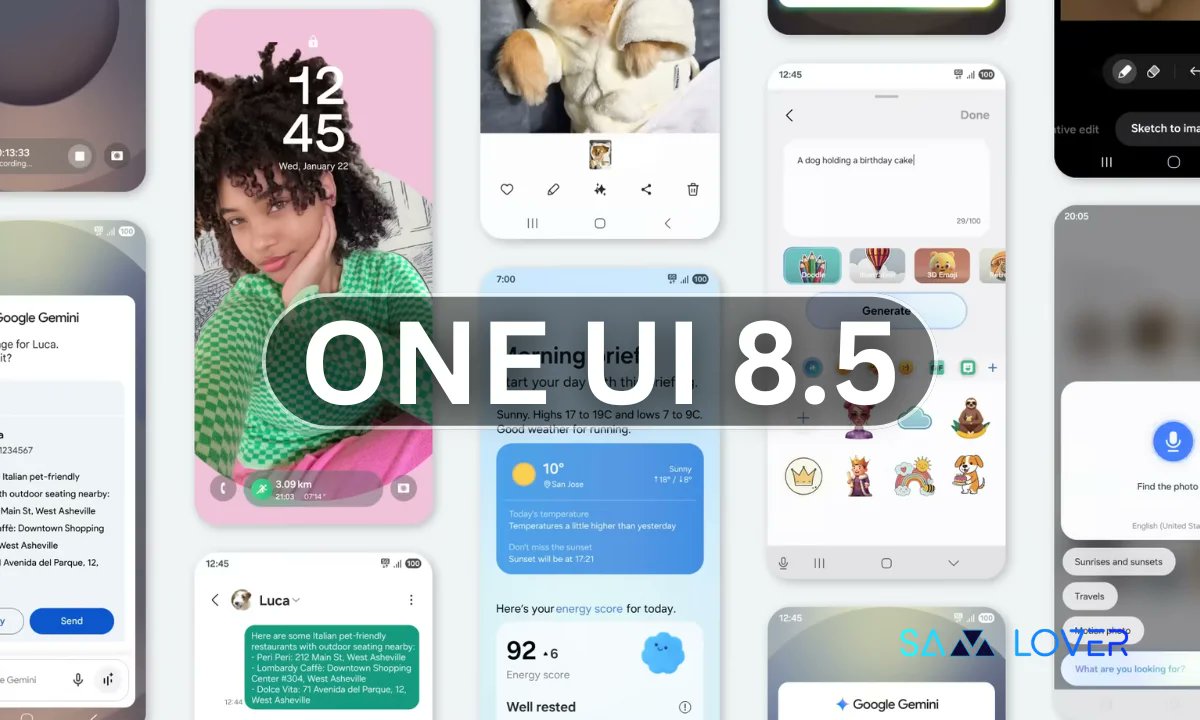 SamLoverBlog's tweet card. Samsung’s One UI 8.5 is continuously in the spotlight for a while now; meanwhile, the One UI 8.5 beta program timeline surfaced for the 1st time.