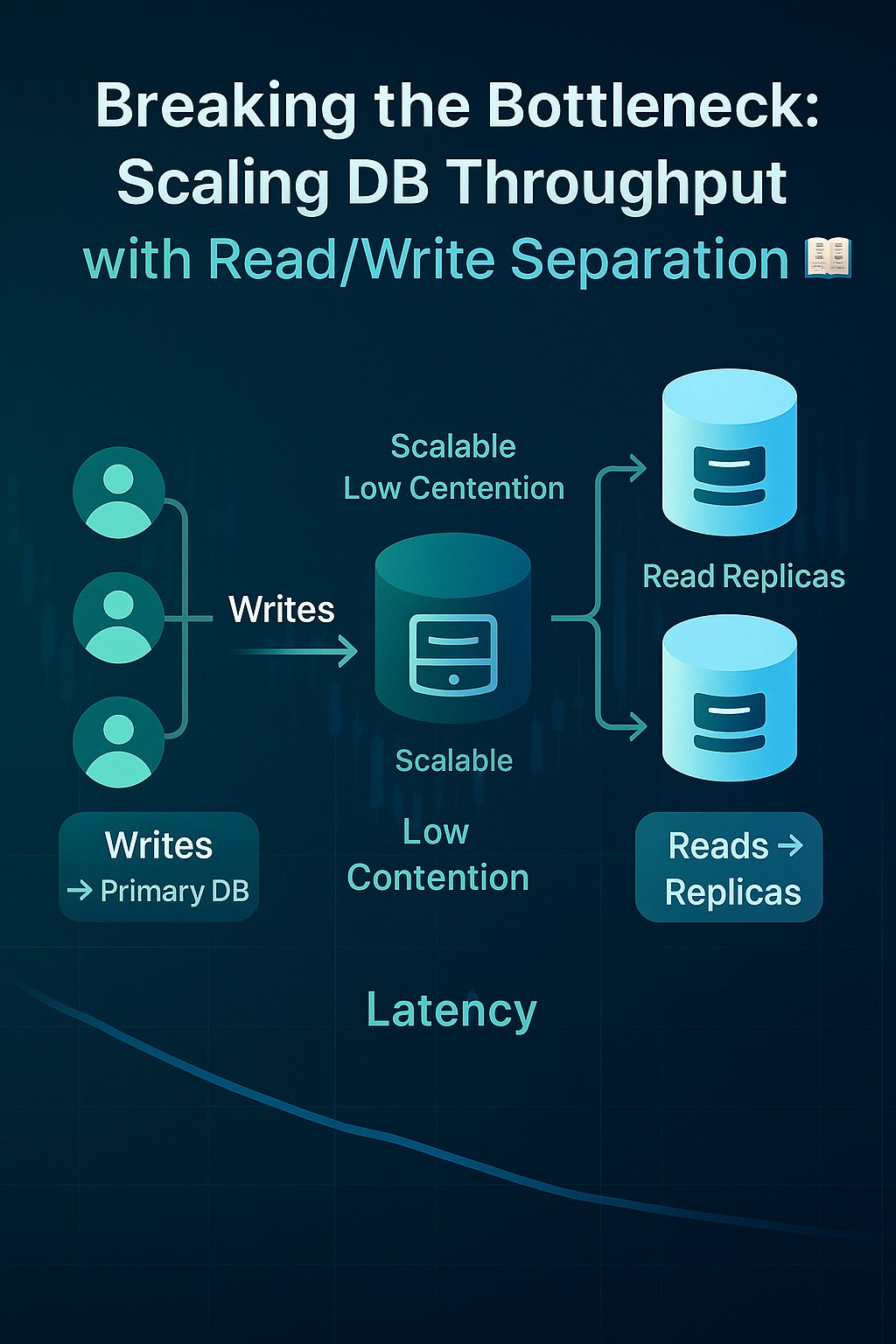 designnerds24's tweet card. How Read/Write Separation Solves 1M QPS Challenge for DB read/write