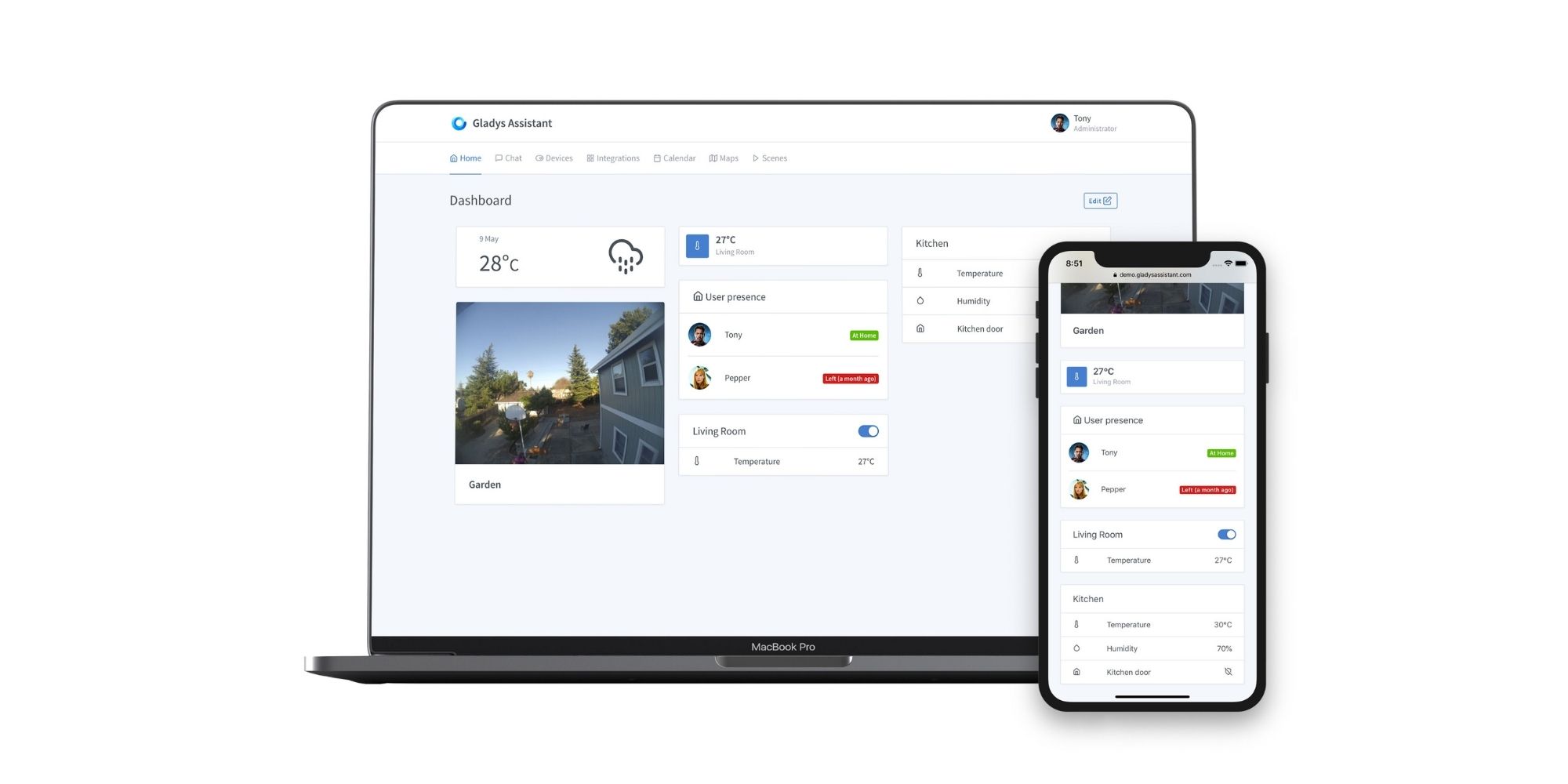 gladysassistant's tweet card. C'est un grand jour, après presque 2 ans de travail de la part de toute la communauté, Gladys Assistant 4 est disponible, en téléchargement gratuit comme d'habitude !