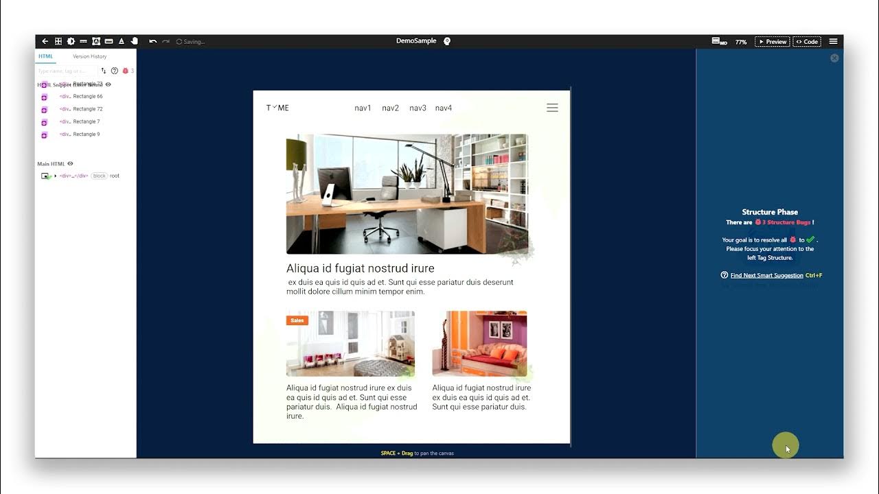 px_code's tweet card. pxCode University - Structure Editing