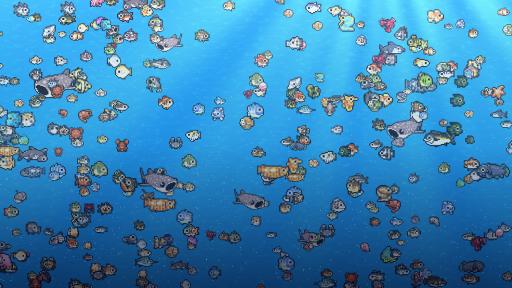 pixels_tips's tweet card. Cozy aquarium game on Ronin Network | 4370 members