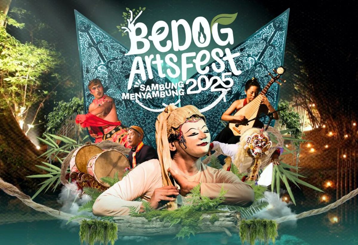 EVENT_INDONESIA's tweet card. 📰 Bedog Arts Fest 2025: Festival Sungai & Seni yang Menyatu dengan Alam dan Warga Studio Banjarmili, Sungai Bedog – Sleman, 17–19 Oktober 2025 Bedog Arts Fest 2025 kembali hadir di tepian Sungai...