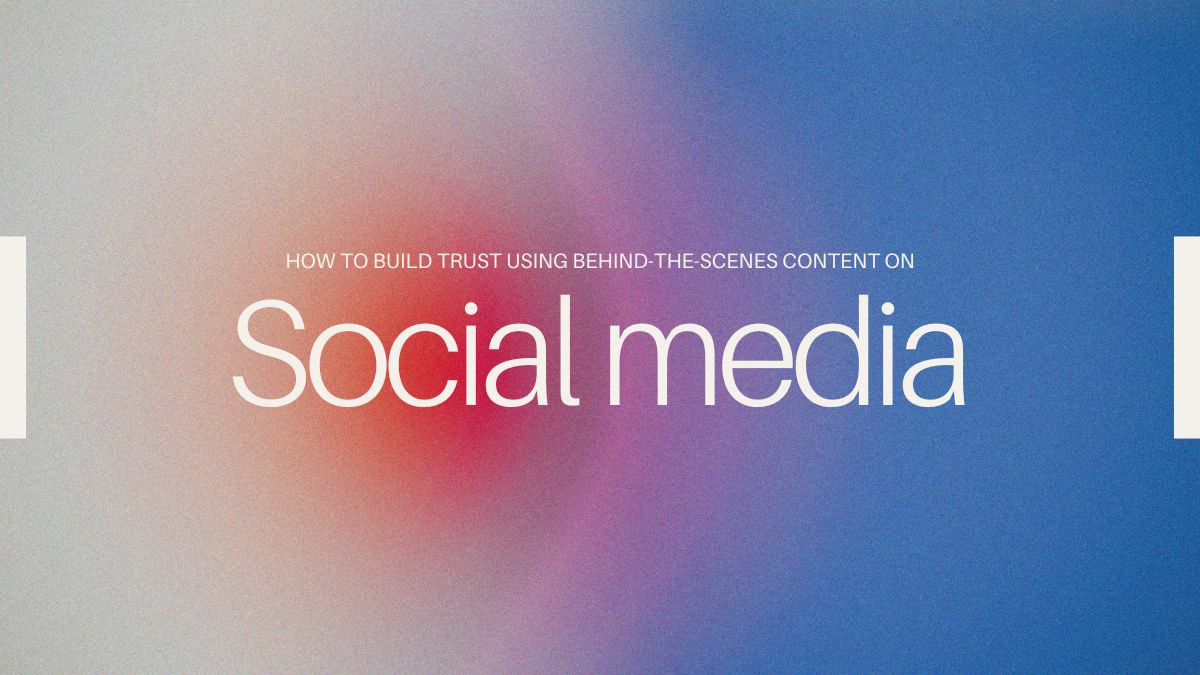 FileProInfo1's tweet card. Build trust with behind-the-scenes content on social media! Discover tips to engage your audience and foster authenticity today.