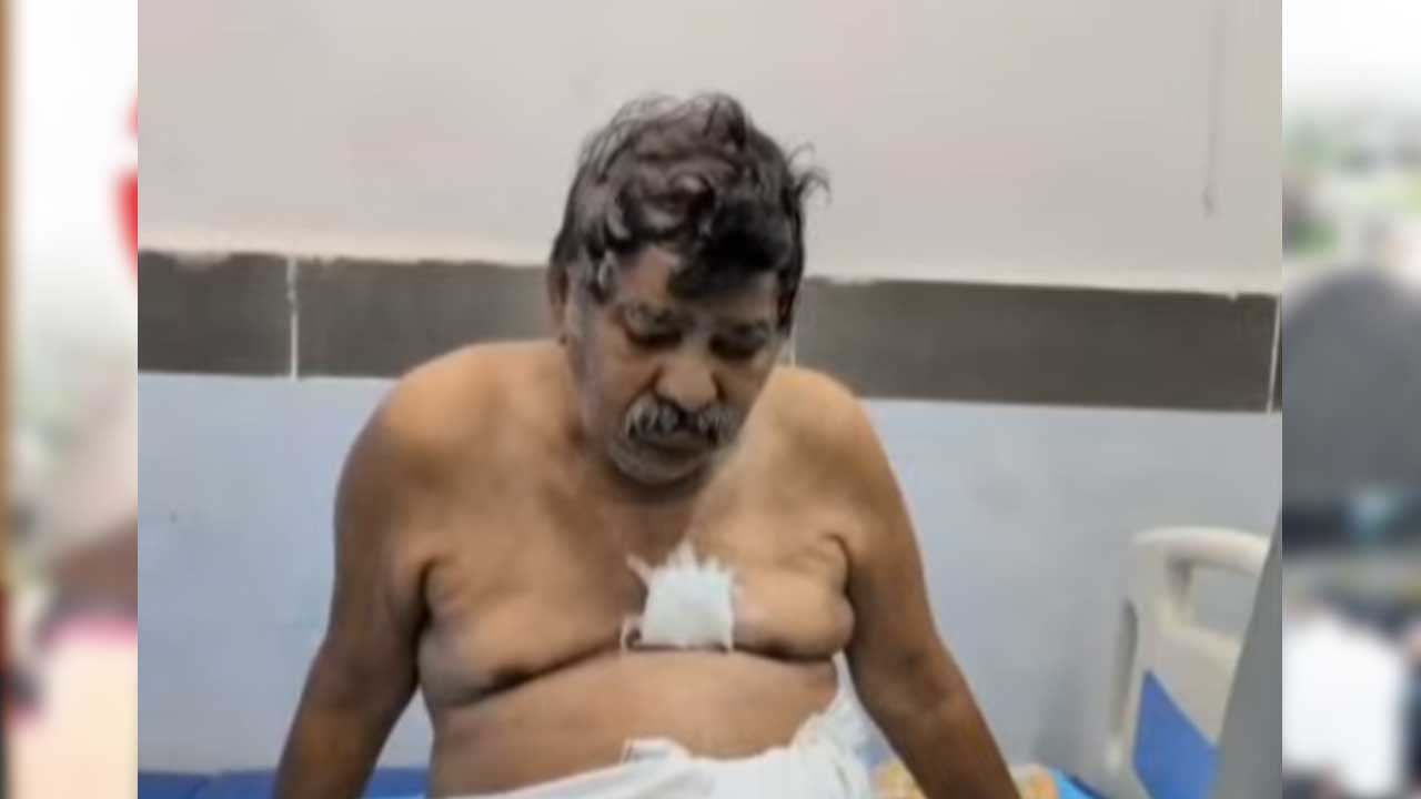 vidhaathanews's tweet card. తిరుపతిలో శ్రీకాళహస్తి వైసీపీ మండల అధ్యక్షుడిగా ఉన్న చెవిరెడ్డి మధుసూదన్ రెడ్డి ఇంటిపై దుండగుల దాడి సంచలనం రేపింది. వైసీపీ నేత చెవిరెడ్డి తల్లిదండ్రులపై దుండగుల దాడి చేశారు. దాడిలో మధుసూదన్ రెడ్డి...