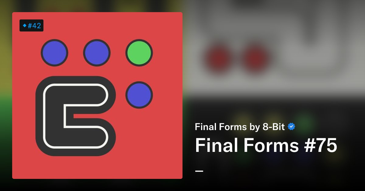 investinbit's tweet card. **Final Forms is the second generative art collection by 8-Bit** Twitter/X: **[@0x8BitArt](https://x.com/0x8bitart)** Initially minted via **[256Art.com](https://256Art.com)**, Final Forms is fully...