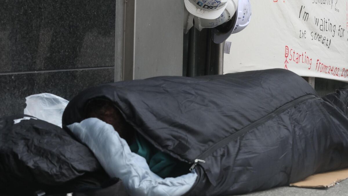 irishexaminer's tweet card. There were 5,823 single adults and 1,639 families accessing emergency accommodation in March, including 3,472 children 