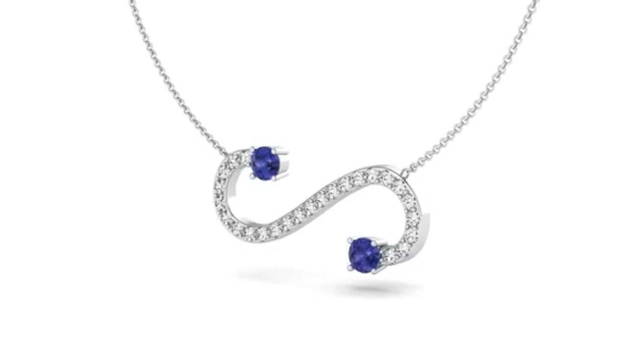 spacesmack's tweet card. Infinity Necklace - Spacesmack.com - 3D CAD JEWELRY DESIGNS