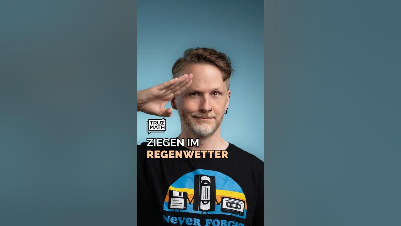 dunkelmunkel's tweet card. Ziegen im Regenwetter! #truemath #mathe #wisskomm