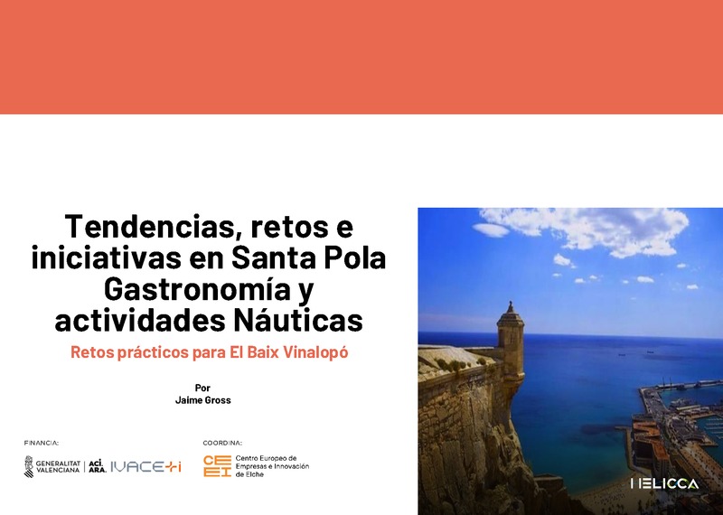 emprenemjunts's tweet card. Ponencia Sommos Connecta Presentación de Jaime Gross, perteneciente a la jornada del 16 de octubre SOMMOS connecta: Tendencias, retos e iniciativas en Santa Pola: Gastronomía y actividades Náuticas -...