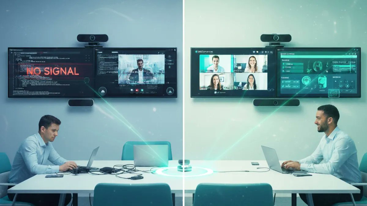 actistech's tweet card. Struggling with AV issues in your meeting rooms? Discover what causes them—and how proactive design and support can ensure seamless collaboration.