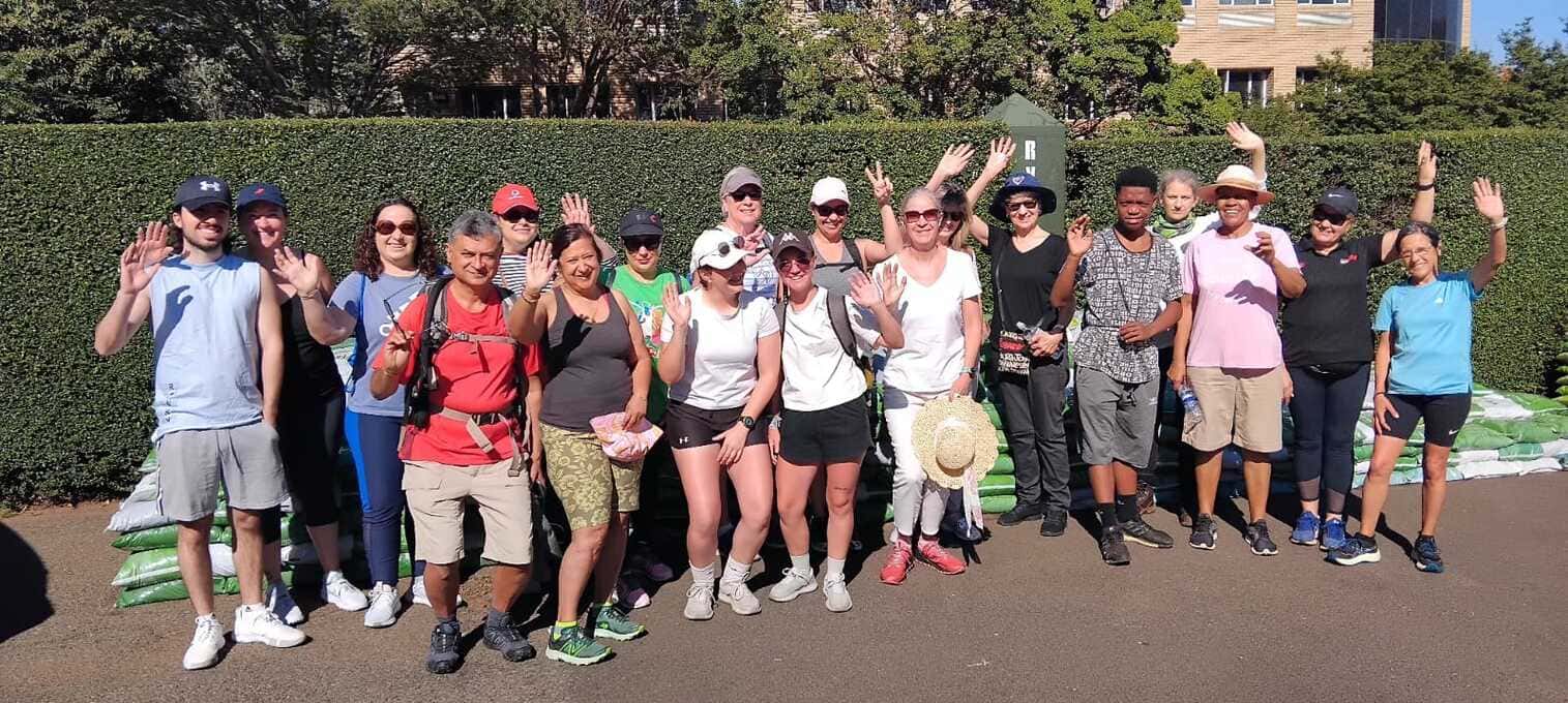 FitFunFusion's tweet card. Walking or Rucking Bedfordview - Bem Bom. Join us for a walk with or without a backpack... do the walk at a pace you enjoy. Joinfor brunch