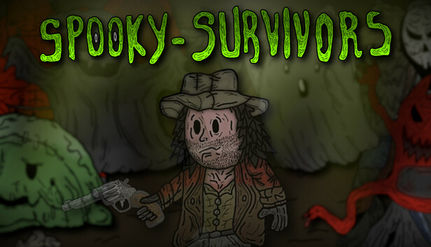 AlignedGames's tweet card. Spooky Survivors puts you in the shoes of Van Hobo, a quirky hero battling the supernatural! Start with all unlocks BUT choose which to level up as you face endless waves. Equip powerful gear and...