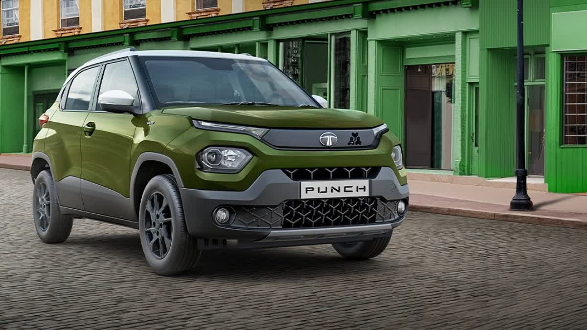 ETVBharatHindi's tweet card. Tata Motors ने अपनी Tata Punch का Camo Edition एक बार फिर से लॉन्च किया है. यह लॉन्च फेस्टिव सीजन के चलते हुई है.