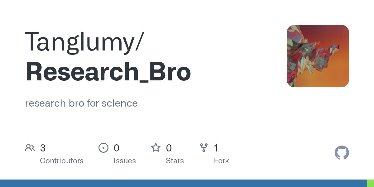 SpoonOS_ai's tweet card. research bro for science. Contribute to Tanglumy/Research_Bro development by creating an account on GitHub.