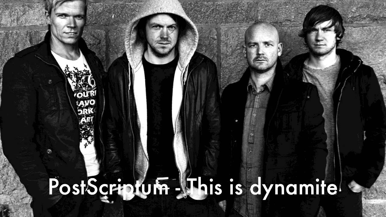 PostScriptum_no's tweet card. PostScriptum - This is dynamite