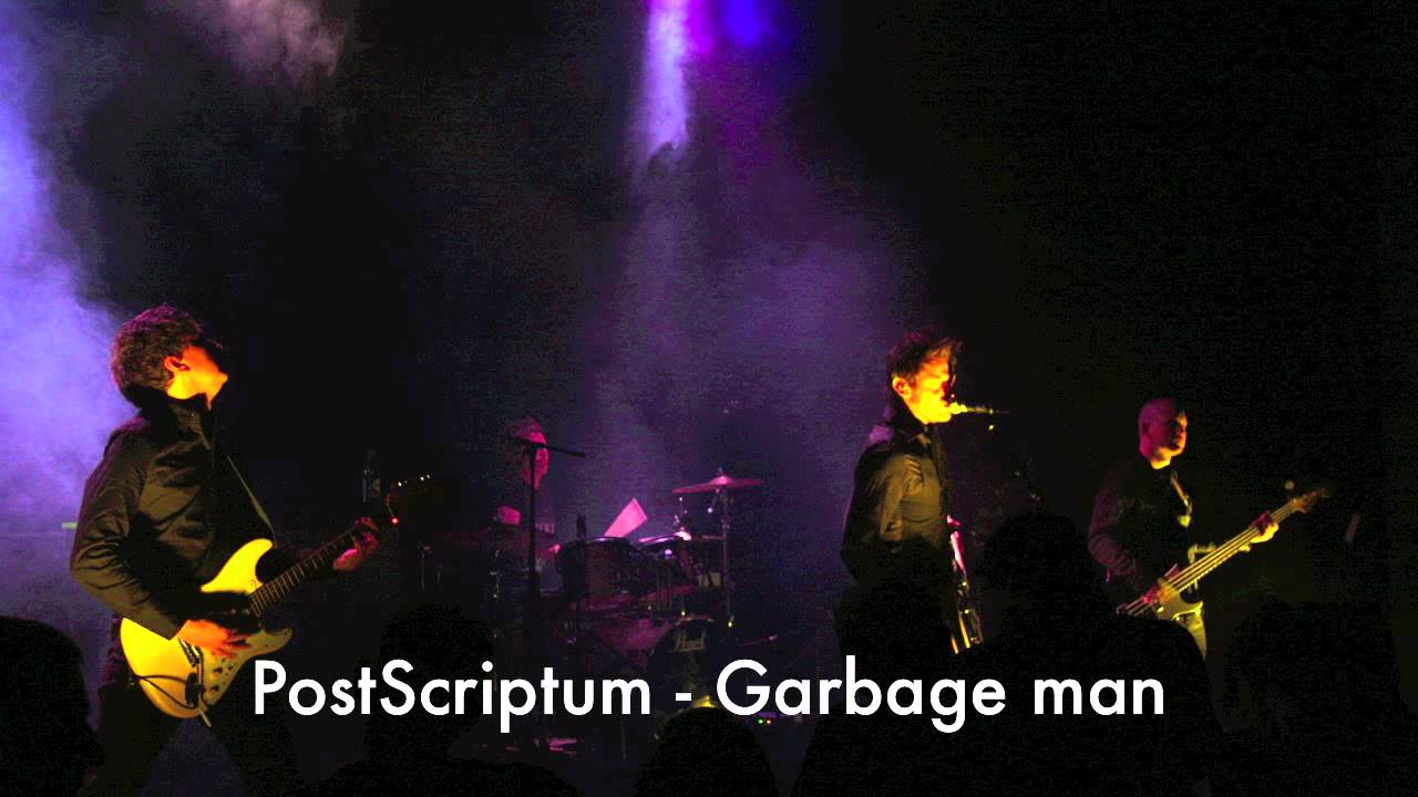 PostScriptum_no's tweet card. PostScriptum - Garbage man