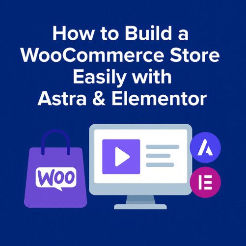 wordpressved's tweet card. Build your WooCommerce store step-by-step using Astra and Elementor. Perfect for beginners—no coding needed. Launch a fast, beautiful online shop today.