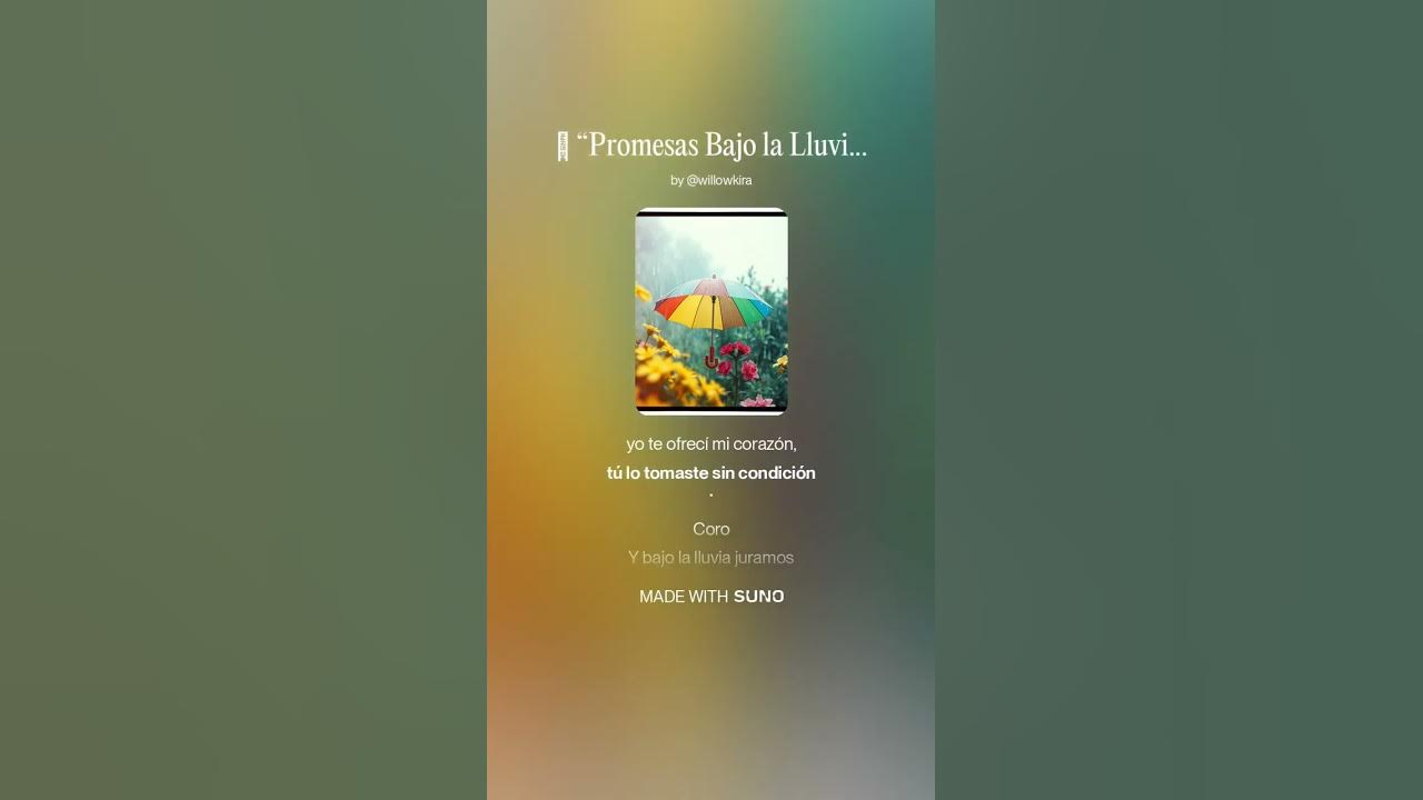 2020Mertxe's tweet card. 🌾 “Promesas Bajo la Lluvia”