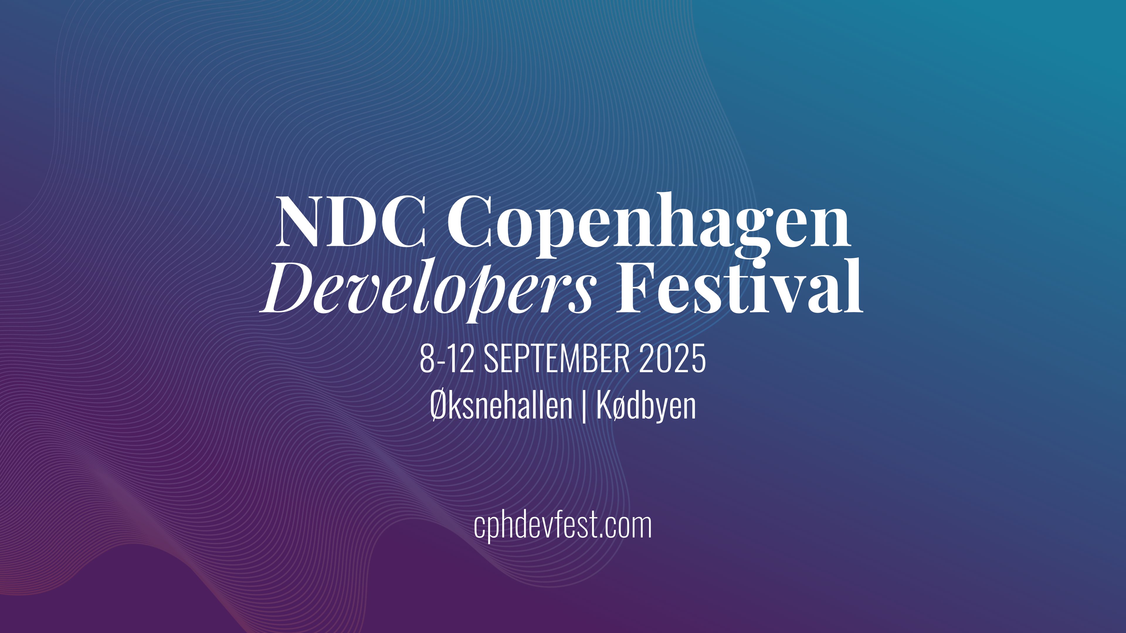 NDC_Conferences's tweet card. NDC Copenhagen Developers Festival is a 5-Day Event for Software Developers, 8-12 September at DGI-Byen, Copenhagen.
