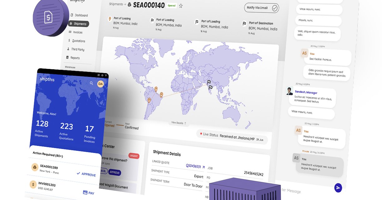 Shipthis_inc's tweet card. Shipthis Cloud-Based Freight Forwarding Software covers the end-to-end needs of Freight Forwarders - Quotation, Warehousing, Documentation, CRM, Billing, Accounting, and more.