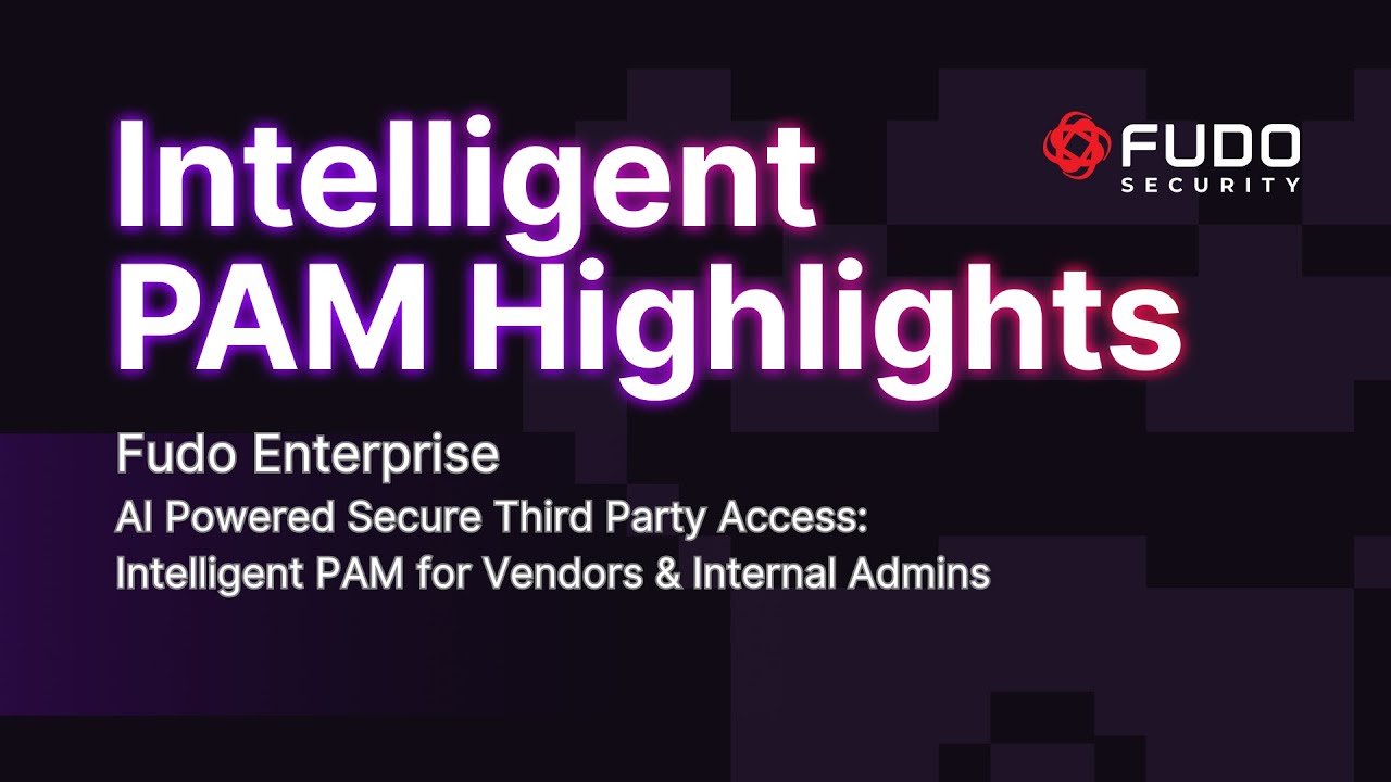 basin_leon's tweet card. Fudo Enterprise - Intelligent PAM | AI Powered Secure Third Party...