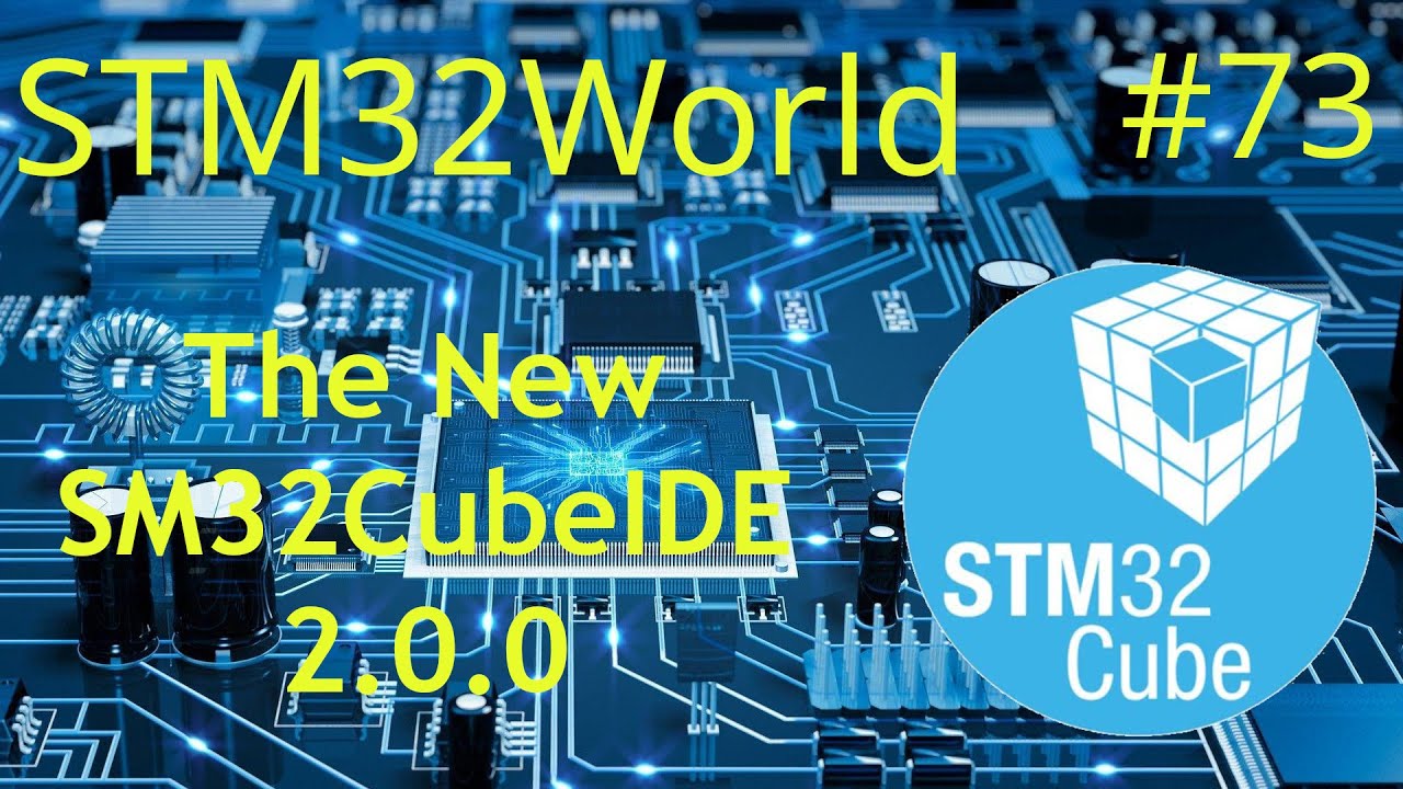 stm32world's tweet card. FIRST STM32CubeIDE 2.0.0 Tutorial