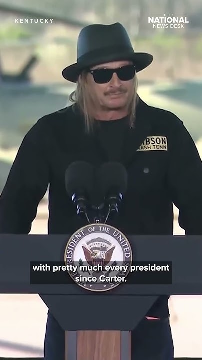 rubychirp's tweet card. Kid Rock "I do hope to call him our 48th president one day"