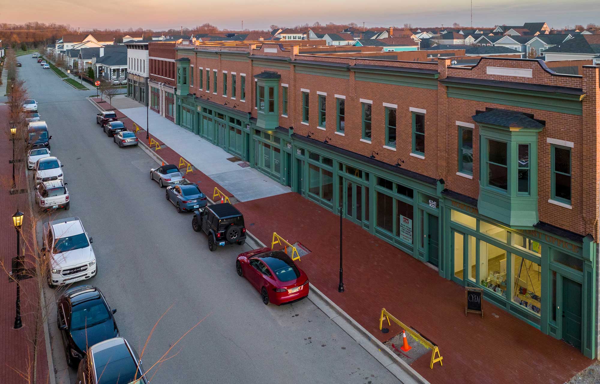 cnupublicsquare's tweet card. Small-scale mixed-use buildings are popular in Norton Commons, a new urbanist community in Louisville; here’s the latest example.