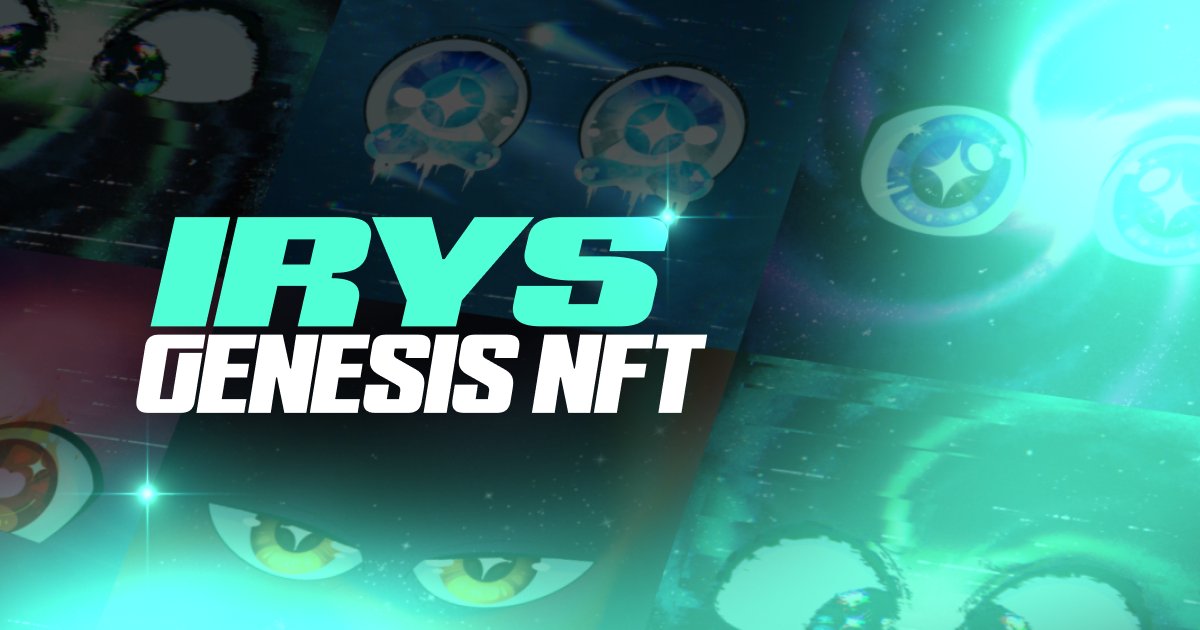 DropHunterXXL's tweet card. A limited collection commemorating the builders, partners, and community members who were here before mainnet. Reserved for those who contributed to Irys during its earliest stages.