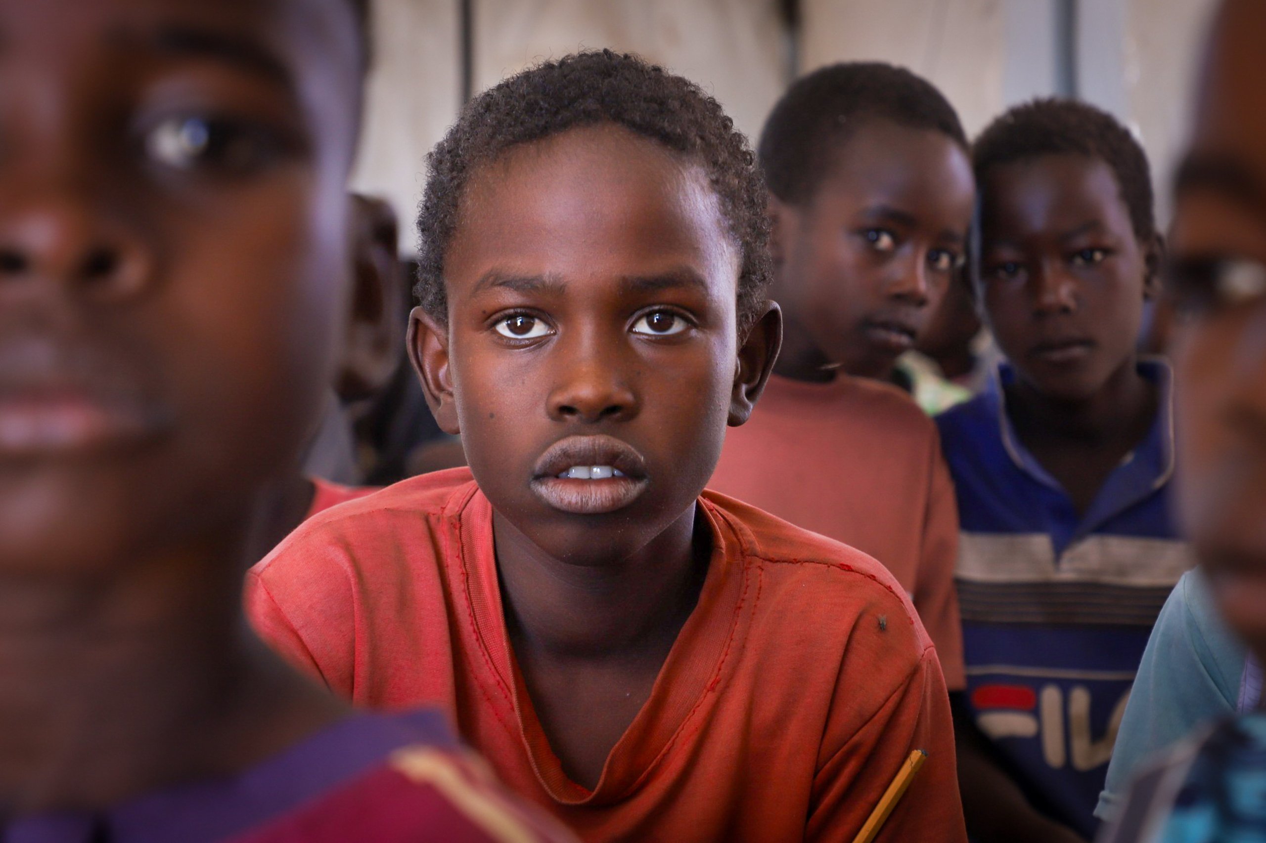 NRC_Egeland's tweet card. Sudan: One month after the attacks on Al Fasher, children arrive in Tawila without parents and...