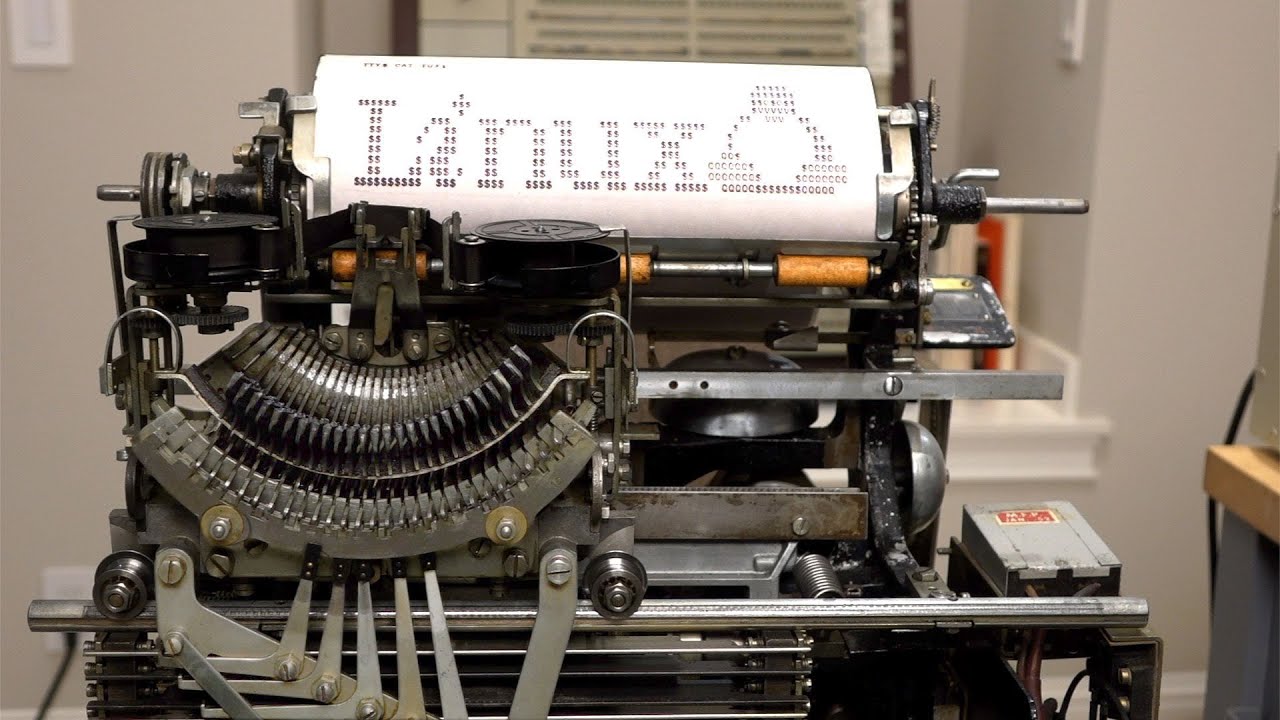 kmarc's tweet card. Using a 1930 Teletype as a Linux Terminal