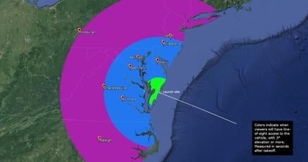 alex_fosco's tweet card. A partial eclipse may not be all we see Monday afternoon. NASA is also launching sounding rockets before and after the moon passes in front of the sun.