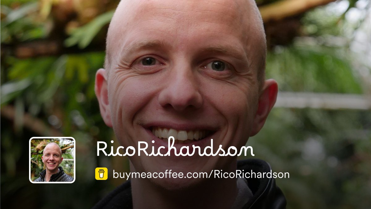 docdevore's tweet card. Rico Richardson Content Creator on Youtube https://www.youtube.com/ricosstoryHey guys 👋,Thank you for considering to buy me a coffee. With your help my channel can grow to new heights. You're all...