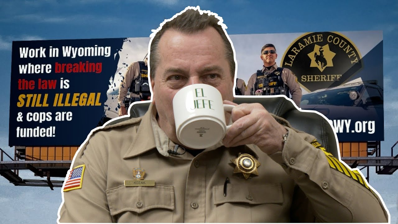 docdevore's tweet card. Wyoming's Billboard Sheriff: A Day In The Life Of Brian Kozak