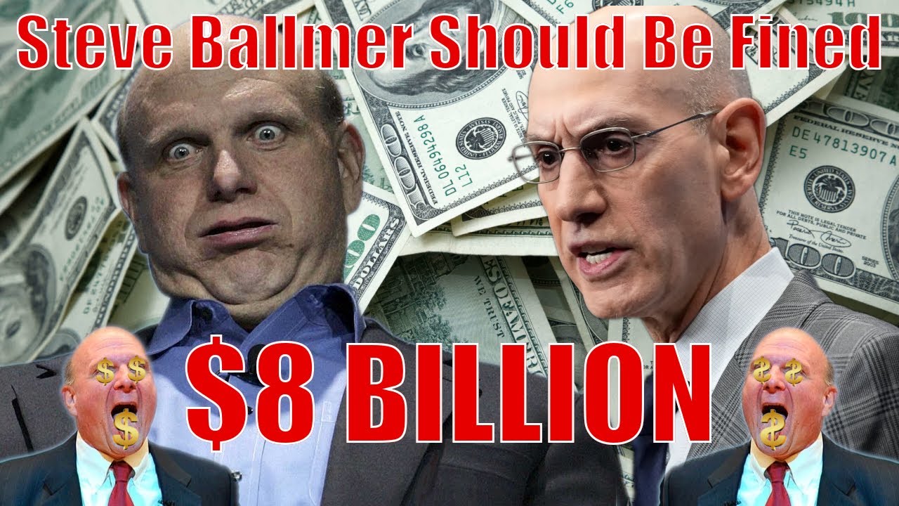 TrueHoop's tweet card. Steve Ballmer Should Be Fined $8 Billion By Adam Silver: Here's How...