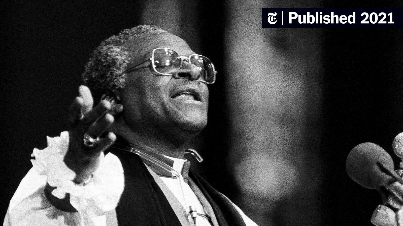 MrDTechEducator's tweet card. The archbishop, a powerful force for nonviolence in South Africa’s anti-apartheid movement, was awarded the Nobel Peace Prize in 1984.