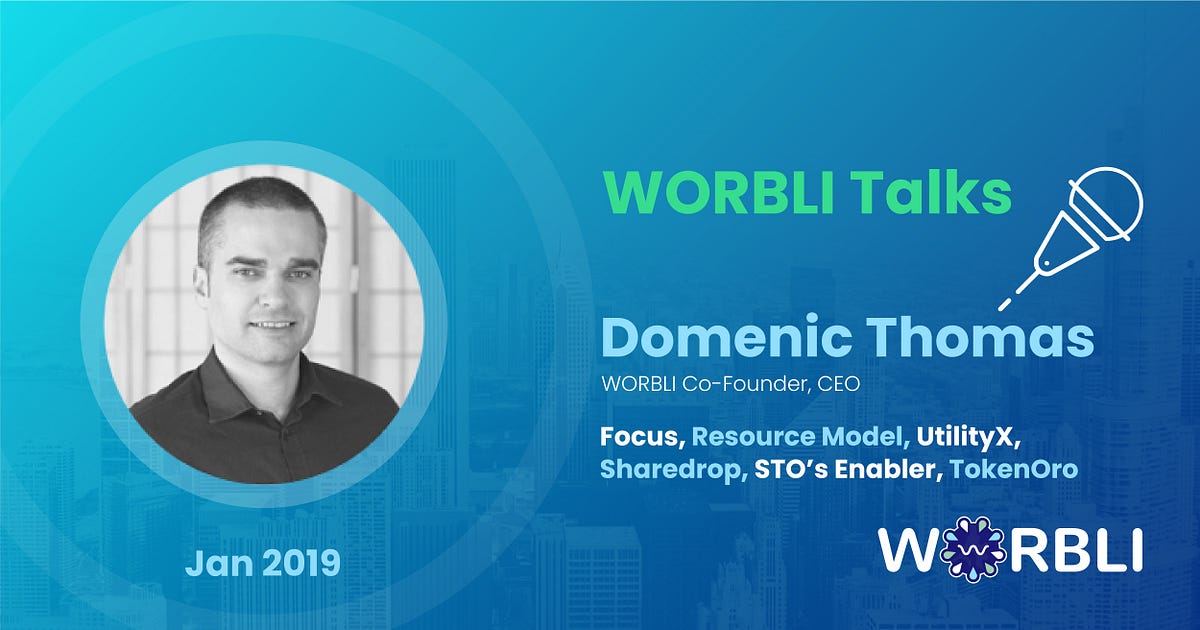 Worbli's tweet card. In this weeks WORBLI Talks video, Domenic Thomas (CEO) lets us know what the team at WORBLI has been up to and the many exciting…