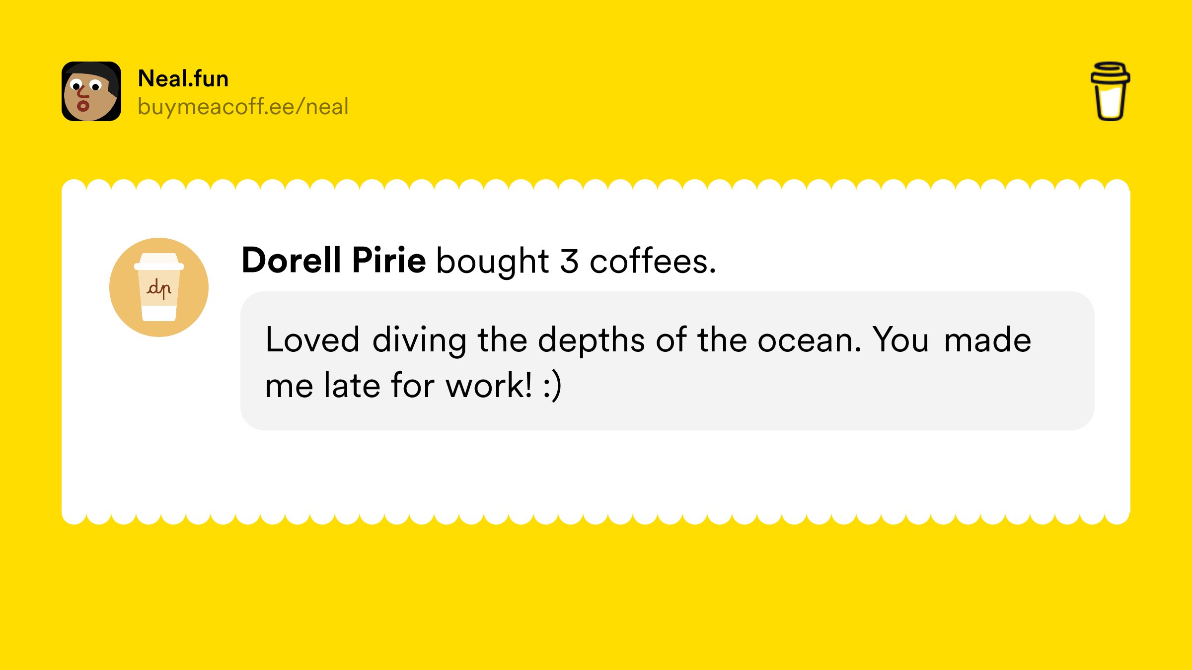 ShakeTheTreeDP's tweet card. Liked something on neal.fun? Consider buying me a coffee 😎Support will go directly into making more projects for the site!