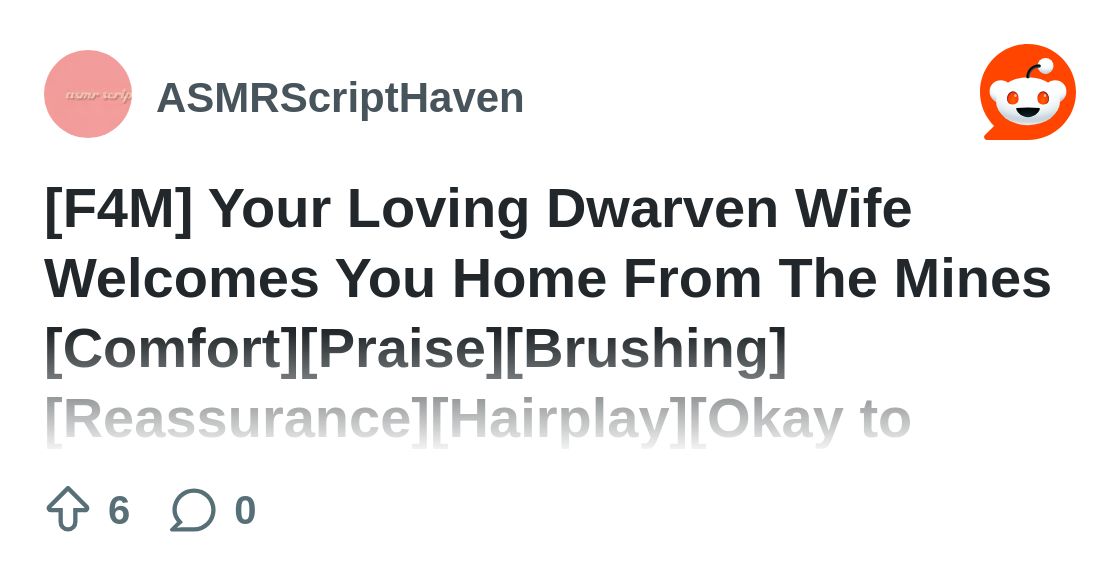 succslayer69's tweet card. Explore this post and more from the ASMRScriptHaven community