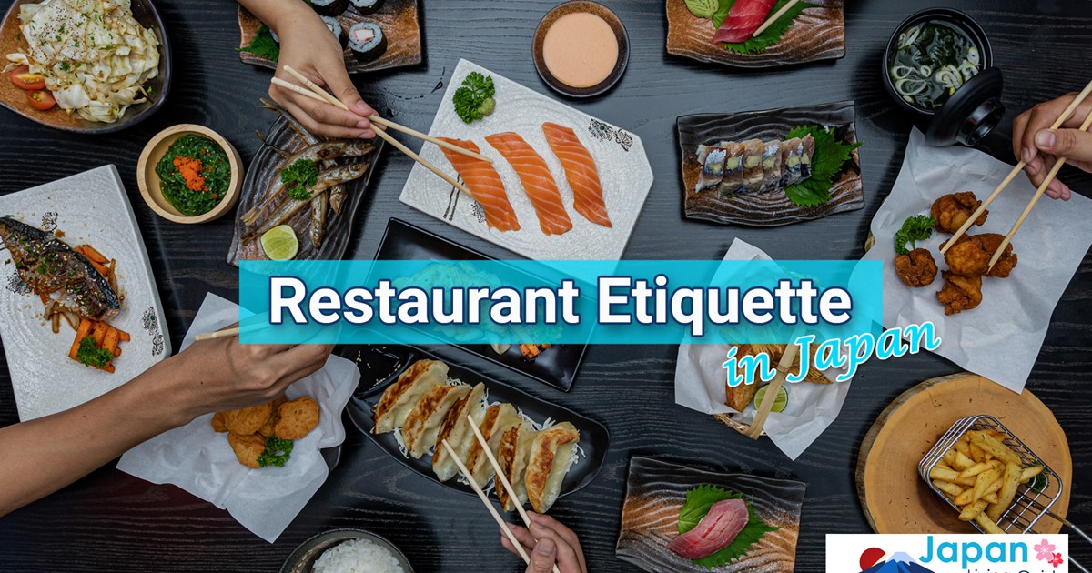JLivingGuide's tweet card. Japanese restaurant etiquette can vary greatly from the customs of your home country. Here are some essential points to watch out for to ensure that you enjoy the best meal possible while avoiding...