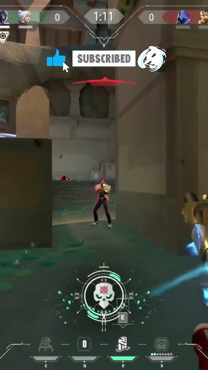 Set_1505's tweet card. 3k chamber en primera ronda | SET1505 #valorant #shorts