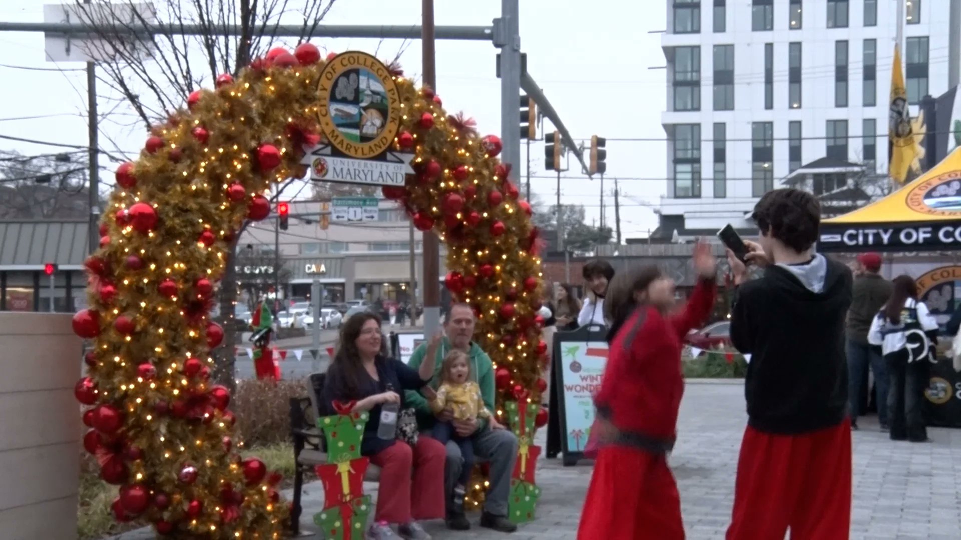 RubySiefken's tweet card. College Park Winter Wonderland Celebration 2023