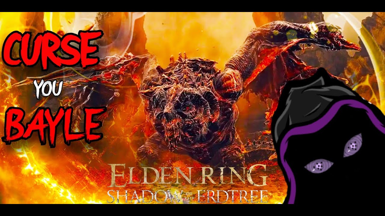JfCryptic's tweet card. ELDEN RING SHADOW OF THE ERDTREE NG+5 BAYLE IS NO JOKE