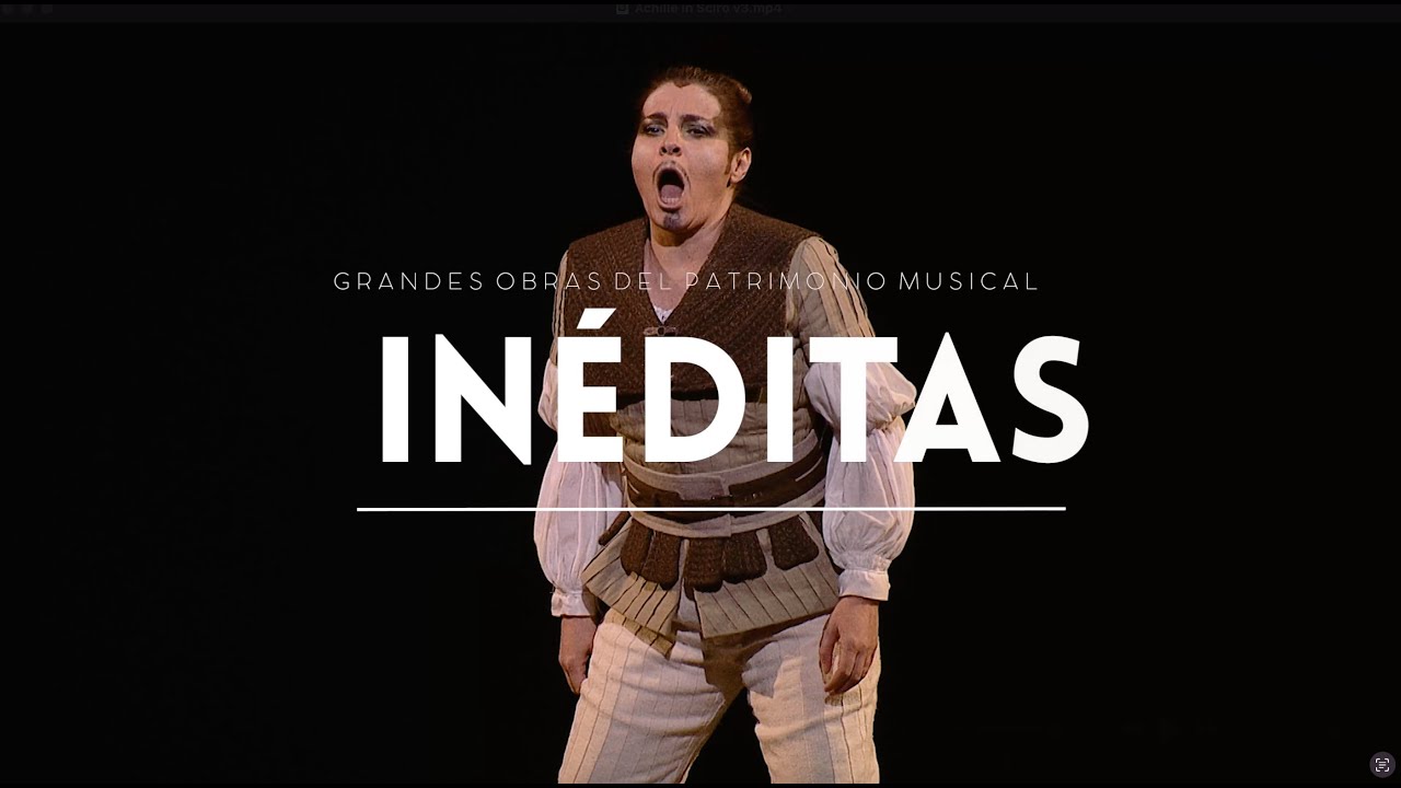 ICCMU's tweet card. Achille in Sciro. Estreno en tiempos modernos en el Teatro Real de...